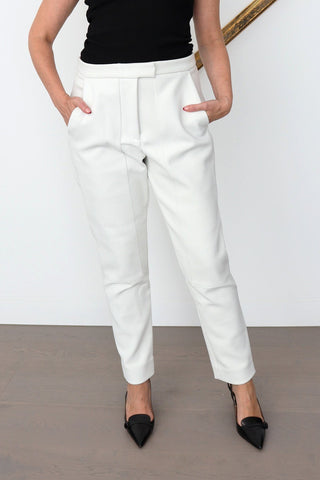 Josh Goot white tailored trousers size AU 10.