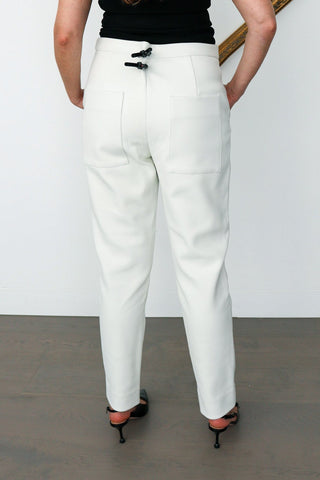 Josh Goot white tailored trousers size AU 10.