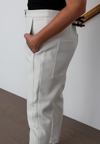 Josh Goot white tailored trousers size AU 10.