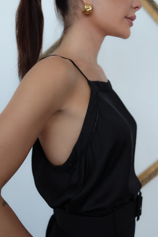 Isabel Marant Étoile Silk Camisole, Black, Size 40