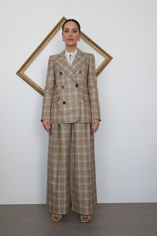 Zimmermann Tonal Check Wool Suit - 10
