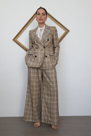Zimmermann Tonal Check Wool Suit - 10