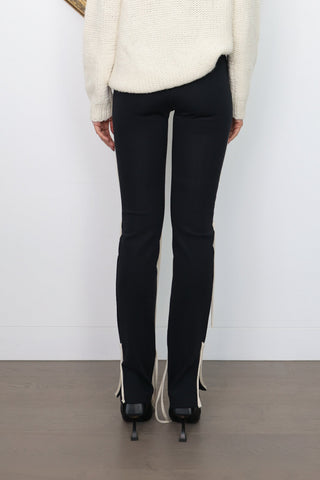 Ottolinger Legging with White Trim Black – Size M