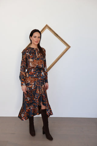 Johanna Ortiz Floral Print Dress – Size 4