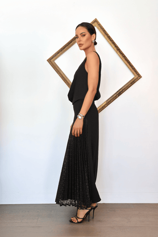 Bianca Spender Lace Skirt Tank Dress – Size 6