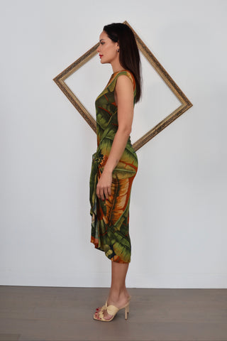 Lenny Niemeyer printed beach dress lightweight relaxed fit resortwear