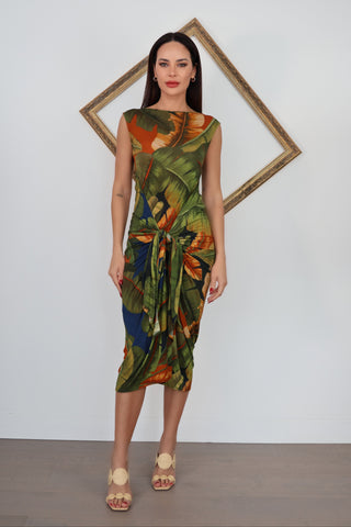 Lenny Niemeyer printed beach dress lightweight relaxed fit resortwear