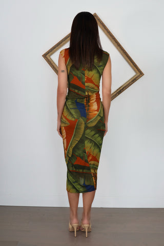 Lenny Niemeyer printed beach dress lightweight relaxed fit resortwear
