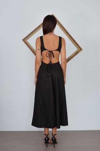 Zimmermann Lulu Cut-Out Linen Dress – AU 6/8