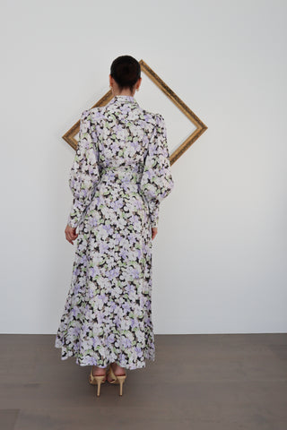 Zimmermann Floral Belted Shirt Dress - Size 1