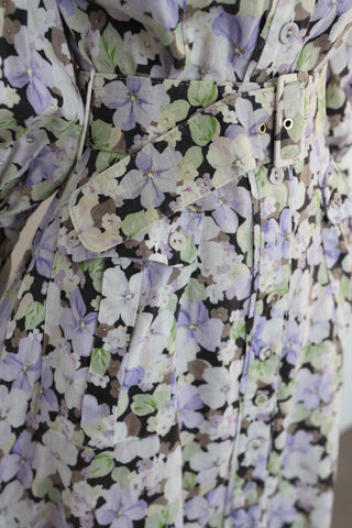 Zimmermann Floral Belted Shirt Dress - Size 1