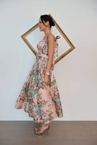 Zimmermann Matchmaker floral midi dress size 2.