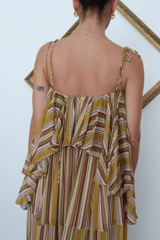 Zimmermann Rebellion Bohemian Slip Dress - 0P