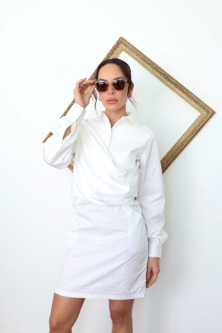 Dior Two Tone Square Sunglasses