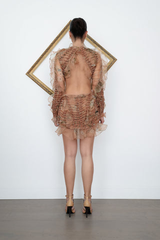 Zimmermann Illuminate Braided Mini Dress - 1