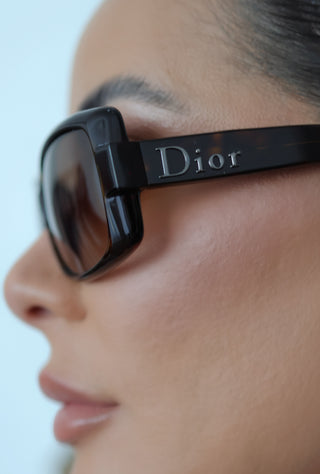 Christian Dior Brown Frame Sunglasses