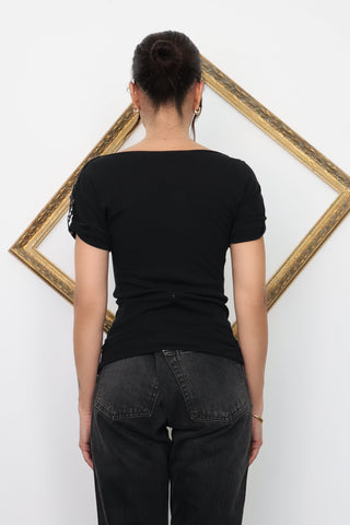 Gucci Web-Stripe T-Shirt Black – Size M