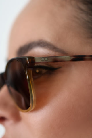 Bailey Nelson Classic Round Acetate Sunglasses Two Tone – Pre-Owned Designer Sunglasses