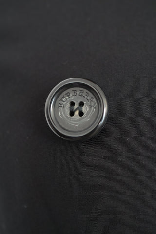 Burberry Classic Trench Coat Black – Size 6