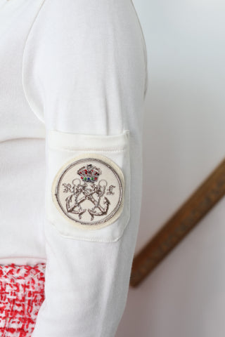 Ralph Lauren 3/4 Sleeve Top Cream – Size M