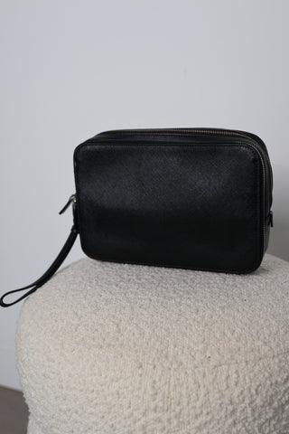 Prada Saffiano Mens Clutch – Small
