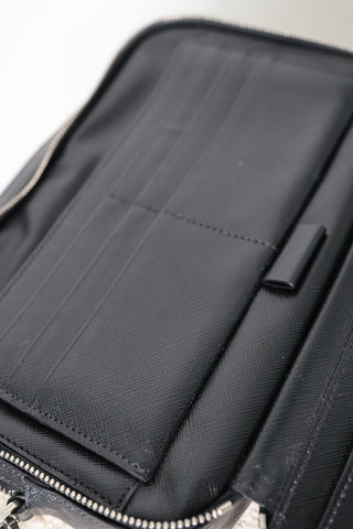Prada Saffiano Mens Clutch – Small