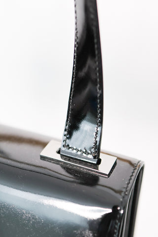 Salvatore Ferragamo Vintage Patent Leather Rectangular Bag
