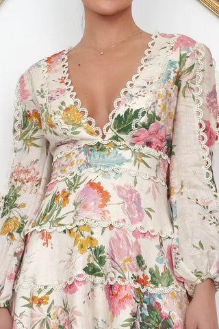 Zimmermann Heathers Flounce Short Dress - 6