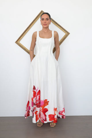 Acler Chapelhill Wildberry Bloom Maxi Dress – Size 12