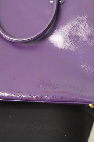 Prada Saffiano Cuir Double Tote Bag