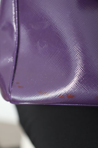 Prada Saffiano Cuir Double Tote Bag