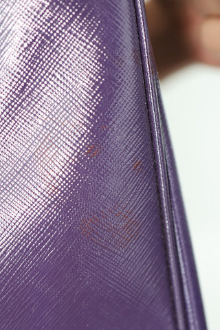 Prada Saffiano Cuir Double Tote Bag