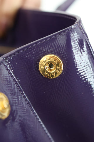 Prada Saffiano Cuir Double Tote Bag