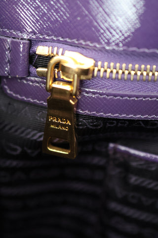 Prada Saffiano Cuir Double Tote Bag