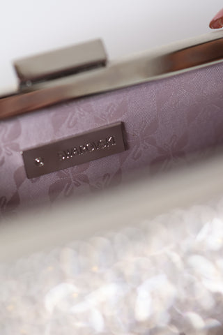 Swarovski Crystal Mesh Clutch - O/S