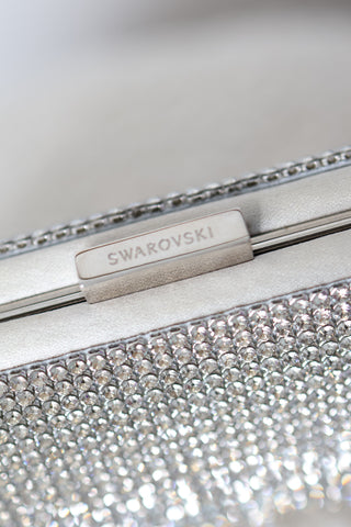 Swarovski Crystal Mesh Clutch - O/S