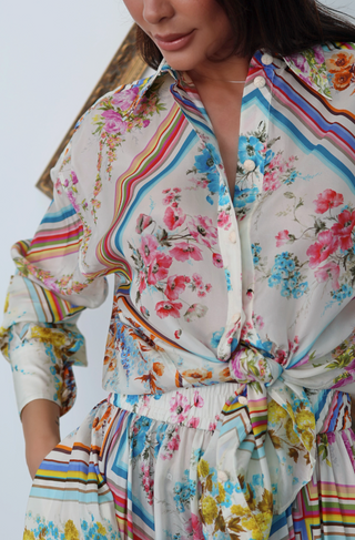 Zimmermann Halcyon Blouse and Skirt Set 0-1