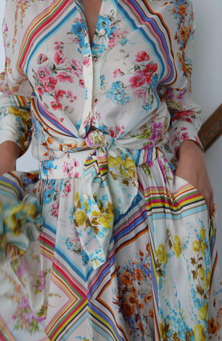 Zimmermann Halcyon Blouse and Skirt Set 0-1