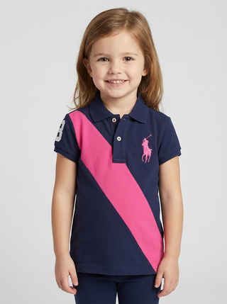 Ralph Lauren Girls Polo Shirt - 3-4 Years