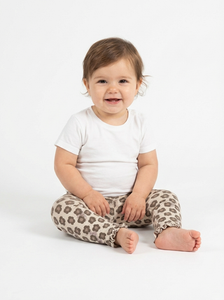Monnalisa Floral Leggings – 18 Months
