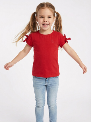 Gucci Girls Crystal Logo Cotton Top – 5 Years