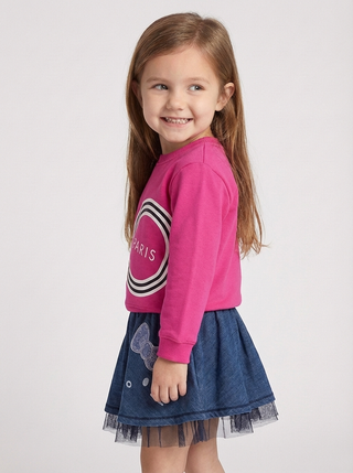 Kenzo Kids Pink Logo Sweatshirt – 4 Years