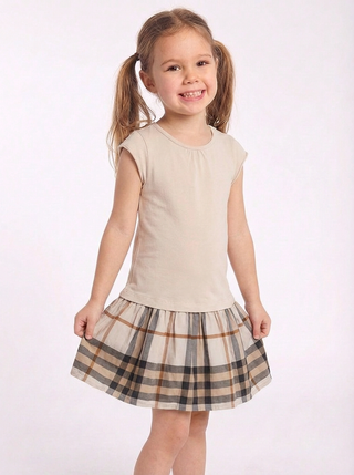Burberry Kids Cotton Dress – 5 Years
