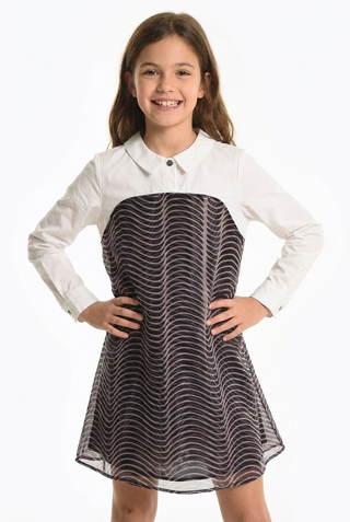 Kenzo Kids Holographic Mini Party Dress – 8 Years